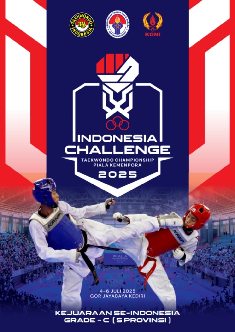 Ajang Pertarungan Prestasi Taekwondo di Tanah Air Krida Taekwondo Club 